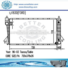 Radiador de automóvel para Ford Taurus Sable 96-03 OEM: F6DH8005BB / F6DZ8005A / 2F1Z8005AA